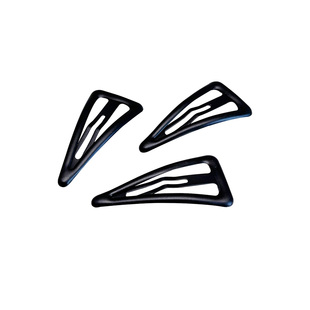 高级感黑色发夹侧边发卡磨砂一字夹亚光刘海夹边夹儿童碎发夹发饰