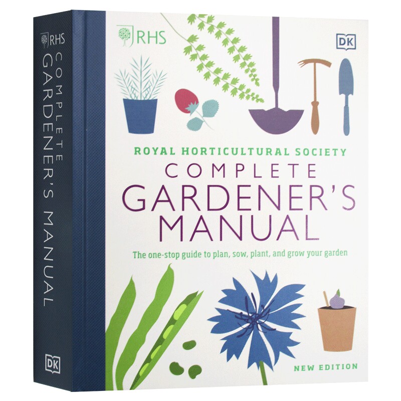 华研原版 RHS完整园丁手册 英文原版 RHS Complete Gardener's Manual 精装 生活百科 如何种植你的花园 英文版 进口英语书籍