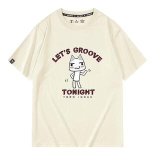 多罗猫游戏短袖随身玩伴男女纯棉t恤宽松夏动漫周边衣服休闲宽松