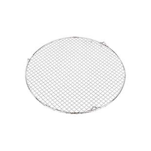 304食品级不锈钢烧烤网圆形带脚围炉煮茶电陶炉烤架加粗烧烤篦子