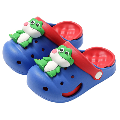 踩屎感儿童洞洞鞋防滑沙滩凉拖鞋