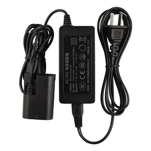 适用佳能单反相机不间断直播电源适配器 5D4  5D2 5dmark 60D 70D 80D 6D 看LP-E6/LP-E6NH假电池外接电源