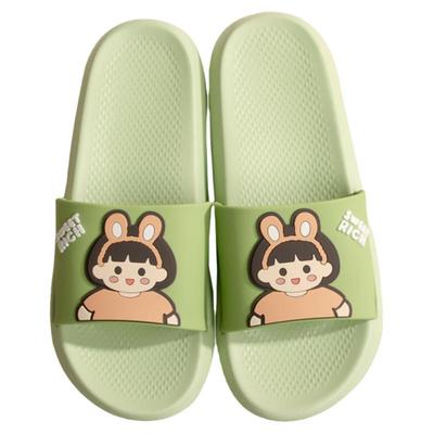 钟意美佳情侣PVC滴塑面EVA底凉拖