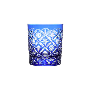 {雪后初晴杯 敛尽云月又生}江户切子威士忌水晶玻璃酒杯 日式中古