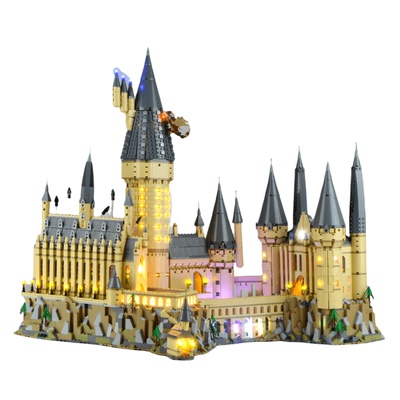 Yeabricks灯饰适用71043霍格沃兹