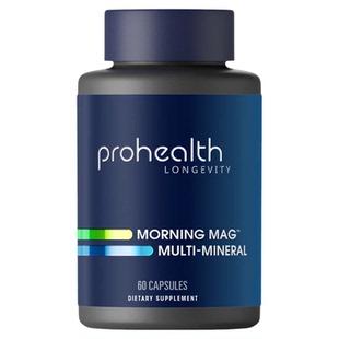 美国ProHealth  Multi-Mineral早晨Mag™多元矿物质 - 60粒胶囊