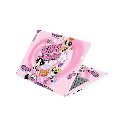 卡通笔记本贴膜飞天小女警