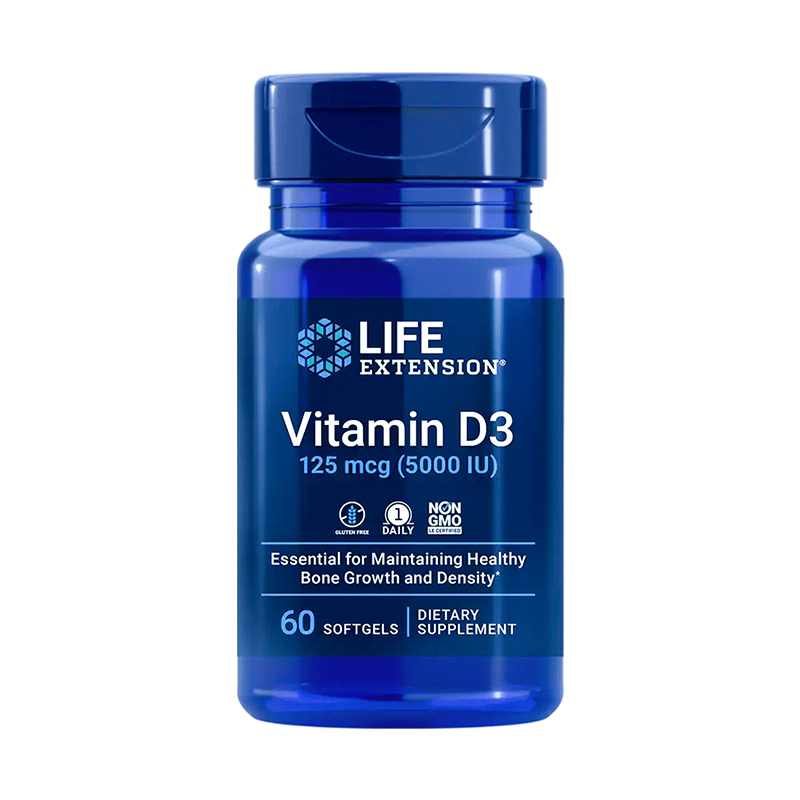 沿寿LIFE活性维生素D3K2中老年补钙vd钙片孕妇1000IU成人补维他命