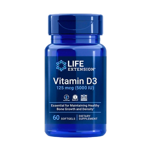 沿寿LIFE活性维生素D3K2中老年补钙vd钙片孕妇1000IU成人补维他命