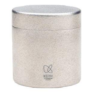 【新品】KEITH铠斯纯钛随身茶叶小罐便携密封空罐车载轻量绿茶罐