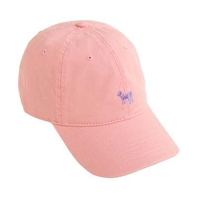 双成记刺绣小狗盼盼软顶鸭舌帽