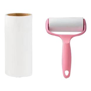 粘毛器滚筒可撕式粘尘纸滚刷吸毛去毛刷衣服黏毛毡毛滚子替换卷纸