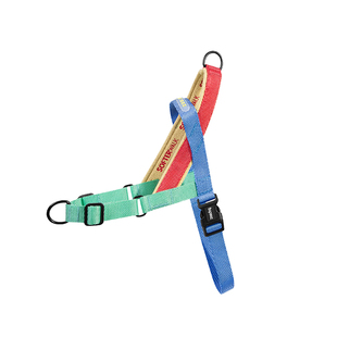 Zeedog狗狗胸背牵引可调节防爆冲中大型犬柯基边牧金毛杜宾胸背带