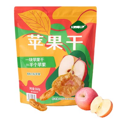 山姆HRYOUP苹果干560g独立装果脯果干孕妇儿童健康休闲零食