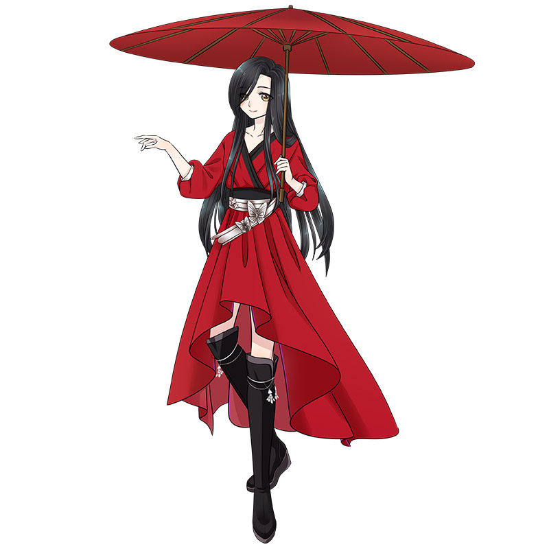改良汉服套装天官赐福