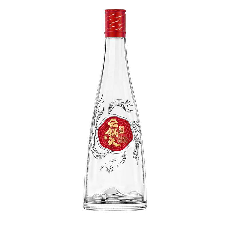 云锅头红云米香型白酒光瓶口粮酒
