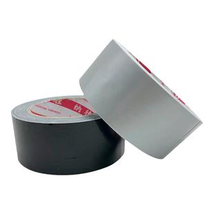 纳德胜布基胶带加厚单面强力高粘度无痕银灰色婚庆展会地毯拼接固定防水补漏耐磨彩色贴地板胶布