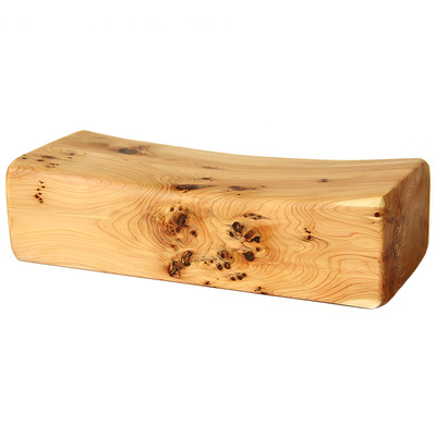 方形实木牵引复古按摩专用枕头