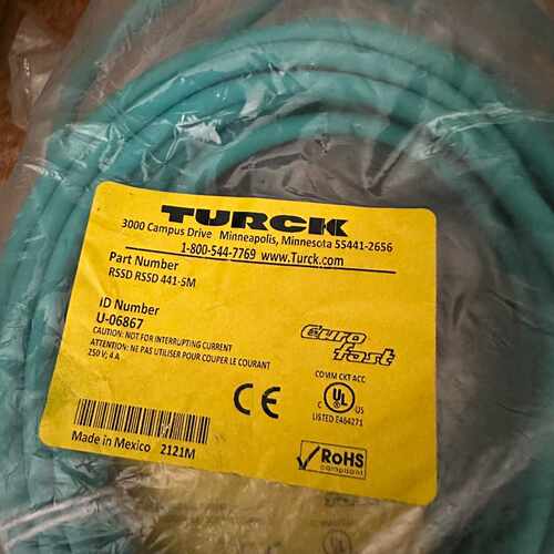 TURCK图尔克全新预制线RSSD- RSSD-441-5M—议价