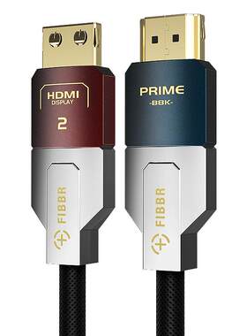 FIBBR/菲伯尔HDMI2.1光纤线铠装8K预埋连接线电脑电视投影高清线