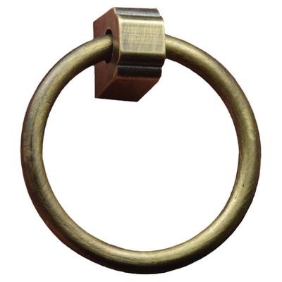 铜拉环中式仿古黄铜简约衣柜拉手