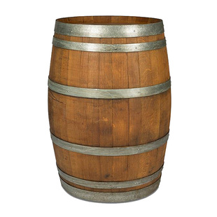 橡木桶酒桶装饰做旧进口二手切开壁挂半桶改装酒窖酒庄红酒柜定制
