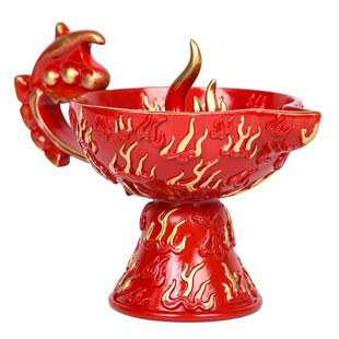 现货李居明2026马年原装吉祥物正西方风火轮摆件化三碧是非摆设