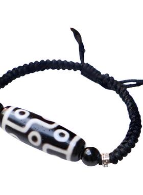 西藏九眼天珠手串大师傅开加祝福