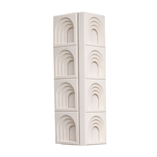 labubu泡泡玛特转角装饰画立体砂岩发光挂画高级盲盒手办置物壁画