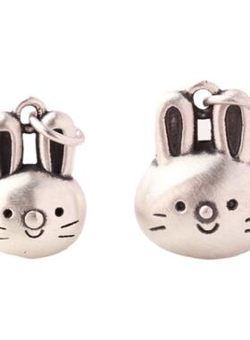 其他女纯银兔子项坠新款