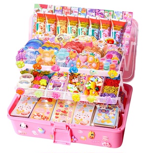 自制猫爪小鼻嘎捏捏diy材料包捏捏乐自制套装儿童制作解压玩具女