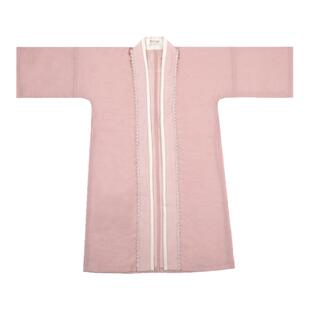 卿子赋女童汉服春秋款原创宋制套装仿真丝知秋褙子烫金女宝百褶裙