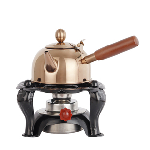 复古酒精茶炉煮茶器加热保温底座炉便携茶艺壶煮茶炉户外烧水泡茶