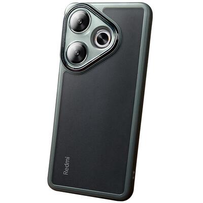 适用于红米Turbo3镜头全包手机壳小米turbo3新款保护套redmi透明软胶自带镜头膜防摔男女磨砂软防滑边超薄