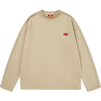 ecko红犀牛刺绣圆领落肩袖t恤