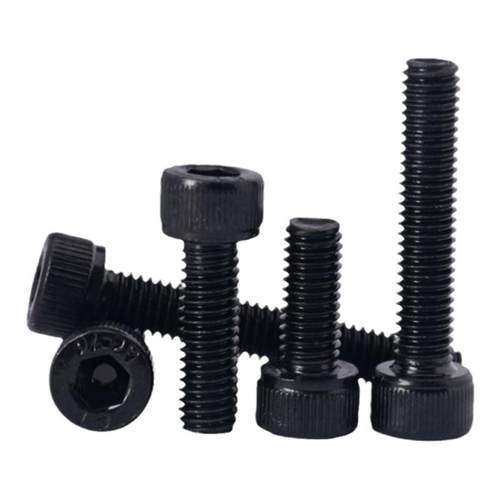 201不锈钢圆柱头内六角螺丝黑色螺钉杯头加长螺栓M2M3M4M5M6M8M10