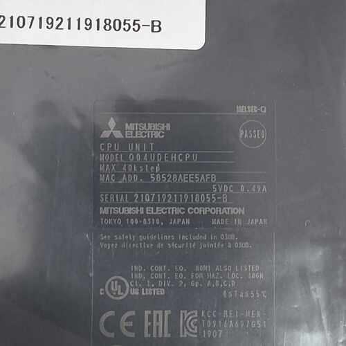 议价MITSUBISHICPU模块Q04UDEHCPU适用