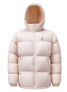 企鹅雪泡芙保暖羽绒面包服