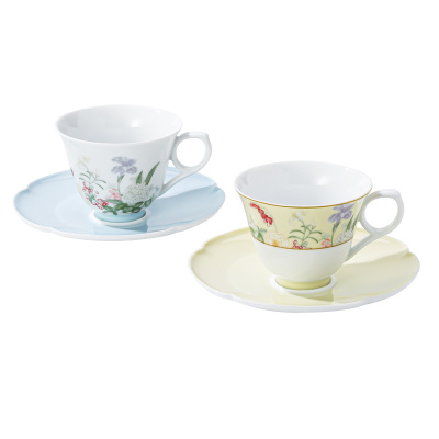 景德镇官方满庭芳红茶杯碟