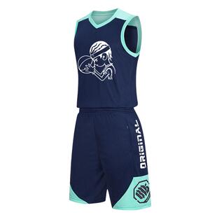 橙色篮球服男童篮球训练服儿童小学生球衣篮球夏季大童球衣套装女