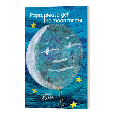 英文原版绘本 Papa Please Get The Moon For Me 爸爸 请帮我把月亮摘下来 精装 英文版 进口英语原版书籍