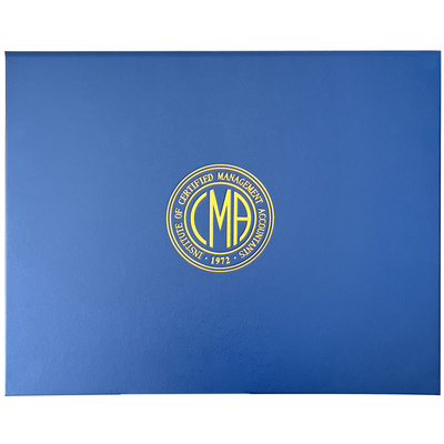 CMA注册会计证外壳高档烫金实用