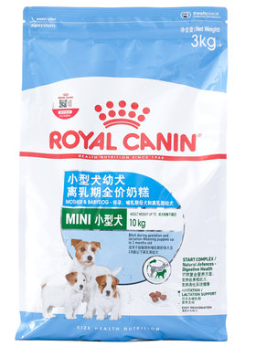 皇家狗粮3kg小型犬幼犬奶糕MIS30