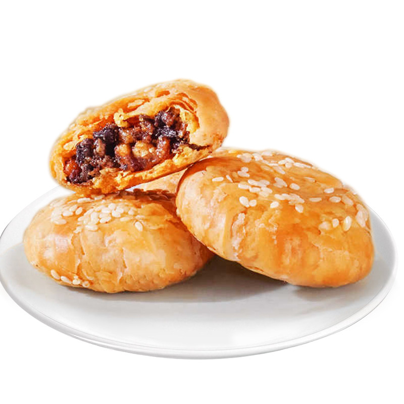 詹记安徽黄山烧饼梅干菜小烧饼新中式糕点心安徽特产零食茶点