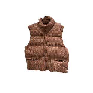 冬季新品WLJZWFTUR男装时尚休闲潮流羽绒服PU皮马甲MF39S1KN2010