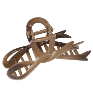 高级感鲨鱼夹子大号磨砂抓夹女后脑勺发量多盘发发夹头饰发抓发卡