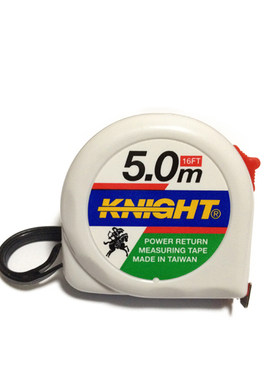 台湾进口武士knight卷尺拉尺5米