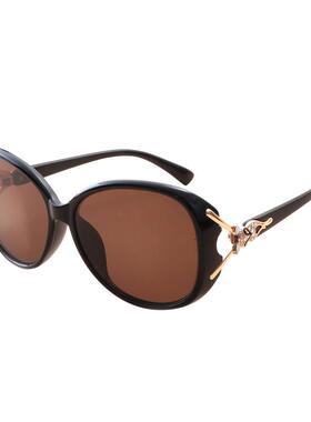 高档女款水晶墨镜防晒润目太阳镜