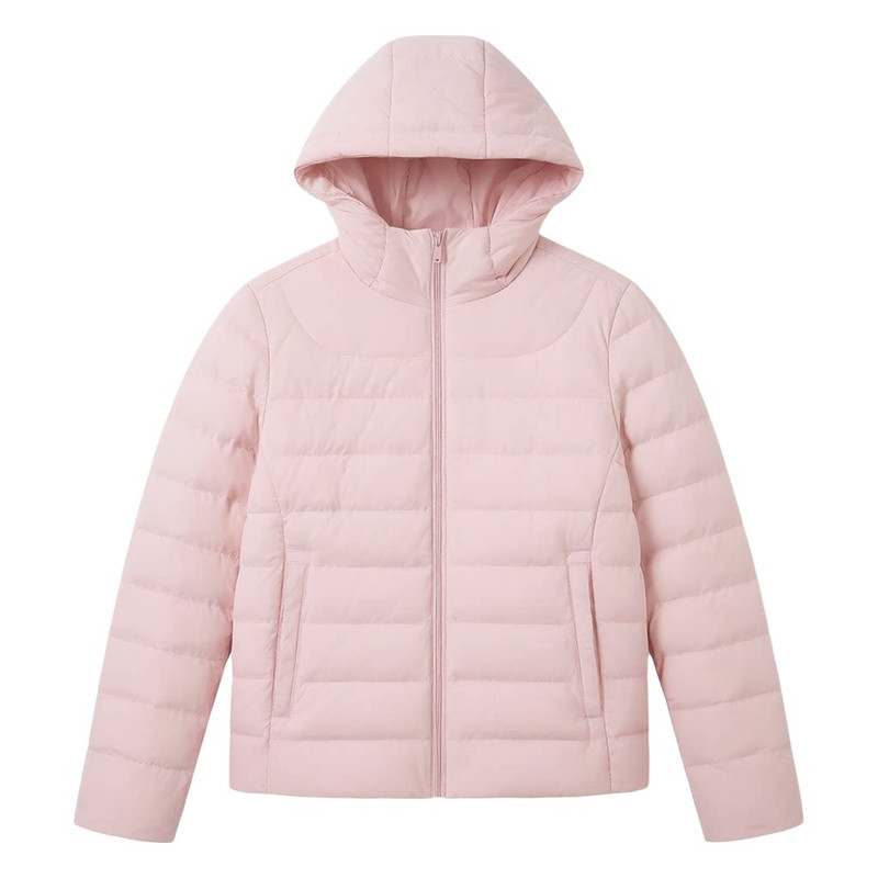 雪中飞女轻薄短款保暖羽绒服