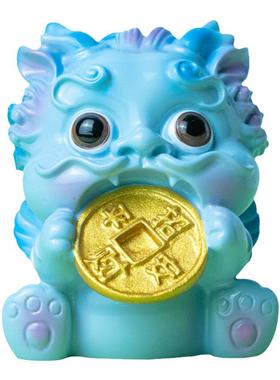 可爱招财貔貅车载桌面装饰摆件